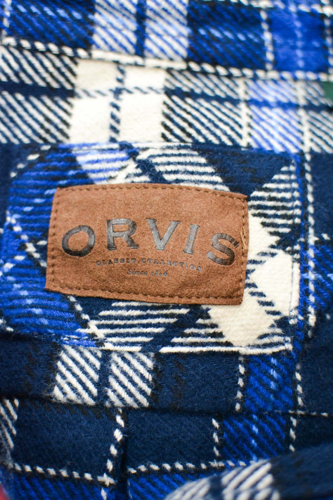 00s ORVIS オービス サイドポケット付き ヘビー ネルシャツ チェック