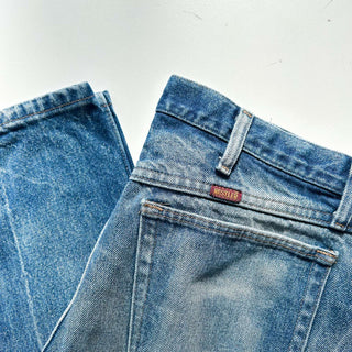 00's RUSTLER ヒゲ ストレート デニム パンツ