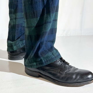 00's RALPH LAUREN ドローコード ブラックウォッチ チェック パジャマ パンツ