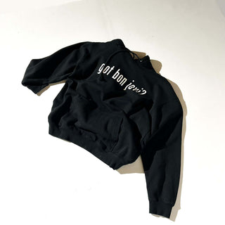 90's～00's "got bon jovi ?" メッセージ スウェット パーカ