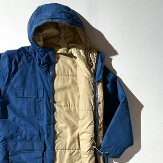 80's "made in USA" L.L.Bean "Baxter State Parka" フーデッド マウンテン ジャケット(ブルー)