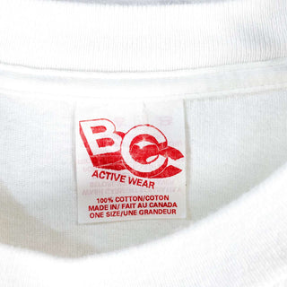 90's "MADE IN CANADA" BC ACTIVE WEAR キャラクタープリント Tシャツ