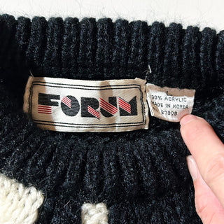 80's～90's FORUM 総柄 ニット セーター