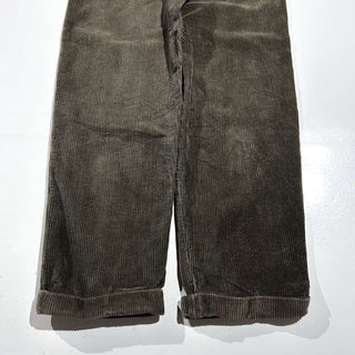 00's BILL BLASS カーキ 2タック コーデュロイ パンツ