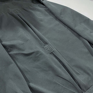 00's Eddie Bauer オメプリ 無地 グレー L/Sシャツ