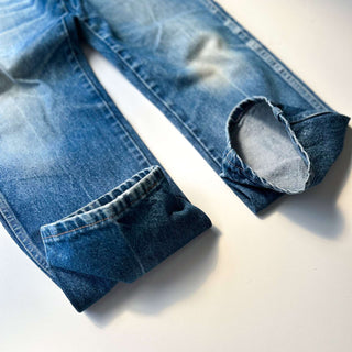 00's RUSTLER ヒゲ ストレート デニム パンツ