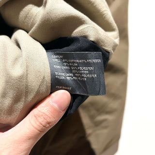 00's PERRY ELLIS PORTFOLIO ブラウン ピーチスキン セーリング ジャケット