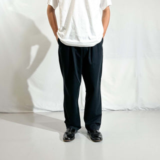 90's～00's "dominican republic" DOCKERS ブラック 2タック チノ パンツ