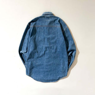 90's OLD GAP デニム レギュラーカラー L/Sシャツ