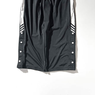 00's adidas ドローコード スナップ ワイド トラック パンツ