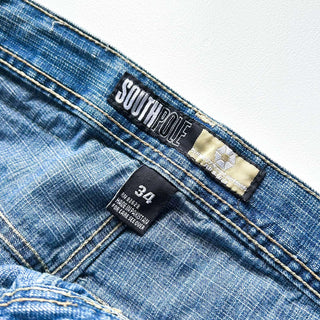 00's SOUTH POLE デニム バギー ショーツ
