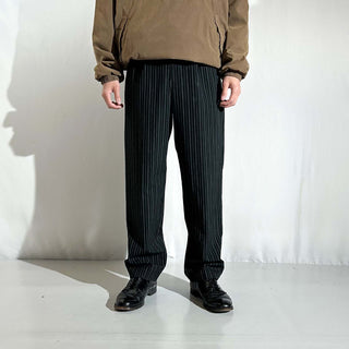 90's～00's studio works ピンストライプ １タック スラックス