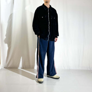 00's OLD NAVY ライン フリース パンツ