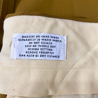 70's～ マスタード フレア スラックス