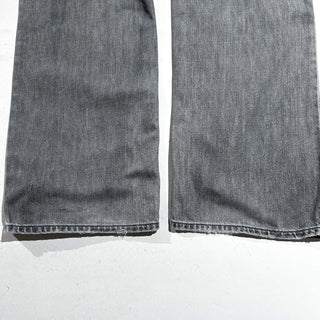 90's～00's GAP "LOOSE FIT" 先染め ブラック ストレート デニム パンツ