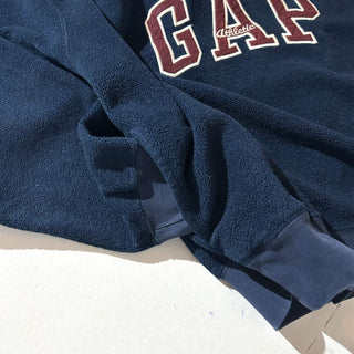 00's GAP ブランドネーム フリース ハーフジップ プルオーバー ジャケット
