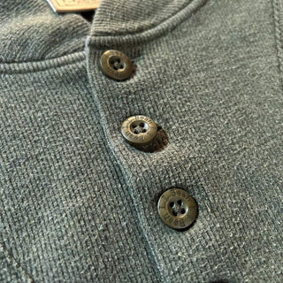 00's L.L.Bean オリーブ コットン ジープ ニット セーター ニットソー