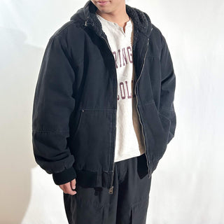00's LEVI'S 裏ボア フーデッド アクティブタイプ ダック ジャケット
