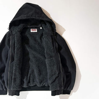 00's LEVI'S 裏ボア フーデッド アクティブタイプ ダック ジャケット