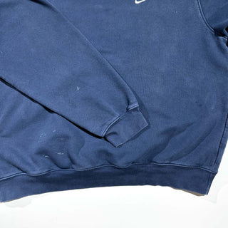 00's NIKE ネイビー サイドスウッシュ スウェット シャツ