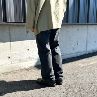 00's RUSTLER ブラック ストレート デニム パンツ