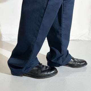 00's Dickies ネイビー ダブルニー ワーク パンツ