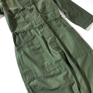 80's U.S.ARMY コットンサテン ユーティリティ オールインワン