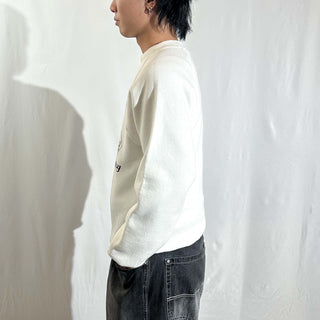 80's～90's "made in USA" SUPER WEIGHTS BY RUSSELL "just a little bit country" アニマル プリント スウェット シャツ