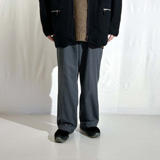 80's "made in USA" Dickies "42Talon ZIP" グレー フリスコ ワーク パンツ