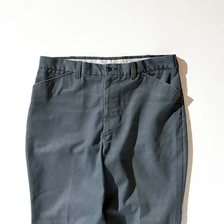 80's "made in USA" Dickies "42Talon ZIP" グレー フリスコ ワーク パンツ