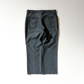 80's "made in USA" Dickies "42Talon ZIP" グレー フリスコ ワーク パンツ