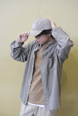 90's～ Ralph Lauren S/Sポロシャツ(ライトベージュ)