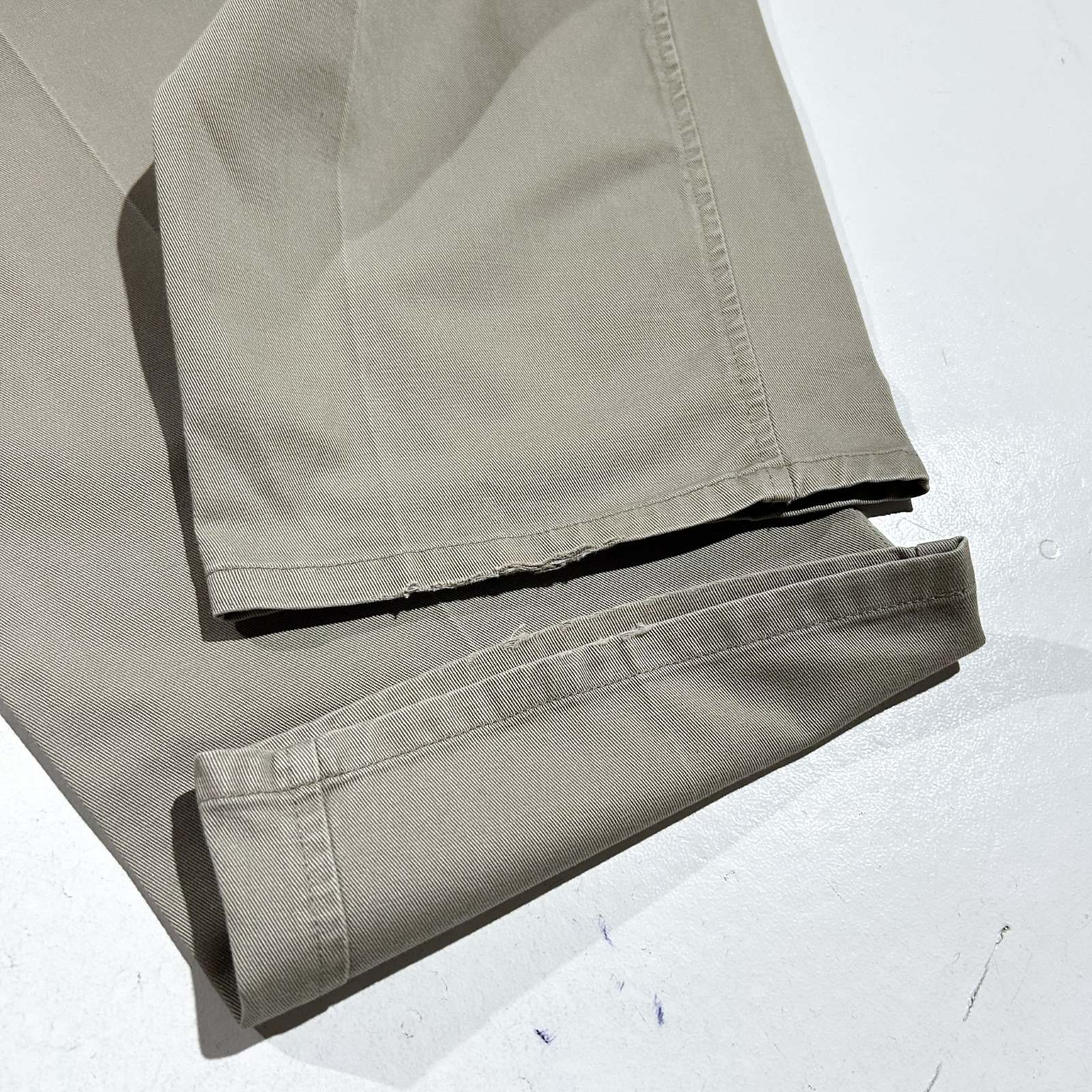 90's~ Calvin Klein Khakis カーキ 2タック チノ パンツ