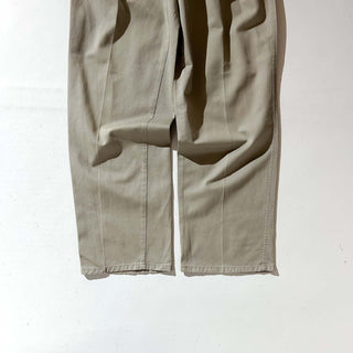 90's～ Calvin Klein Khakis カーキ 2タック チノ パンツ