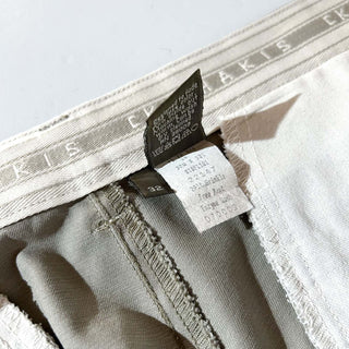 90's～ Calvin Klein Khakis カーキ 2タック チノ パンツ