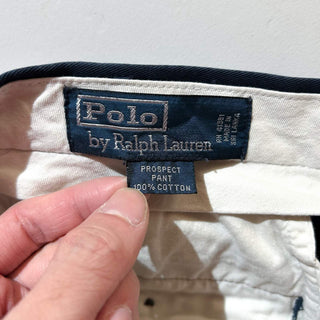 90's～ OLD RALPH LAUREN "PROSPECT PANT" ネイビー チノ パンツ