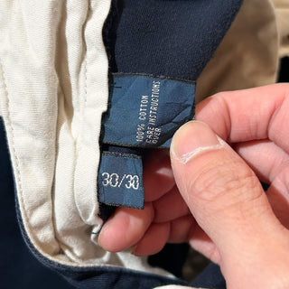 90's～ OLD RALPH LAUREN "PROSPECT PANT" ネイビー チノ パンツ