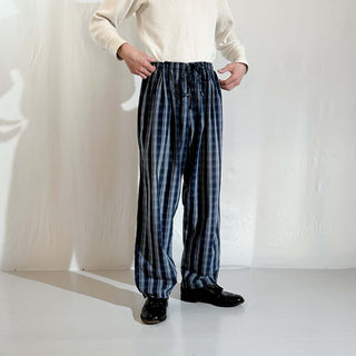 90's～ RALPH LAUREN ドローコード ポケット ワイド パジャマ パンツ