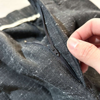 90's "made in USA" COTLER ポリエステル×レーヨン カスリ柄 2タック スラックス