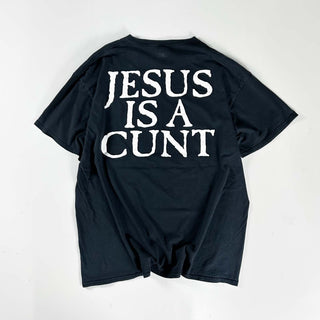 FRUIT OF THE LOOM "JESUS IS A CUNT" Cradle Of Filth バンド 両面プリント Tシャツ