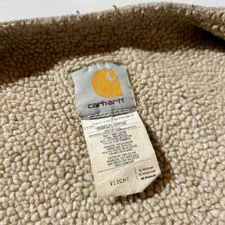 90's "made in USA" Carhartt チャコール ボアフリース ダックベスト