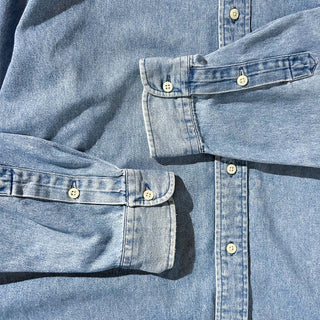 90's～ Ralph Lauren "BLAIRE" デニム ボタンダウン L/Sシャツ