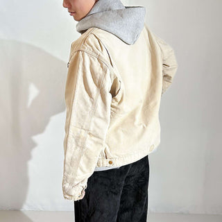 ～00's "made in USA" Carhartt 裏ブランケット フェード ボロ ダック デトロイト ジャケット