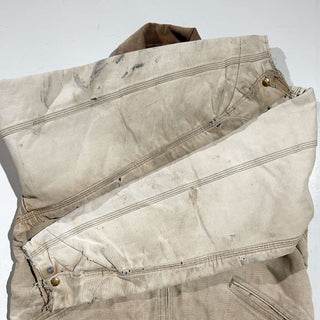～00's "made in USA" Carhartt 裏ブランケット フェード ボロ ダック デトロイト ジャケット