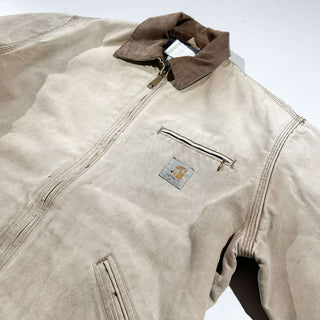 ～00's "made in USA" Carhartt 裏ブランケット フェード ボロ ダック デトロイト ジャケット