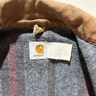 ～00's "made in USA" Carhartt 裏ブランケット フェード ボロ ダック デトロイト ジャケット