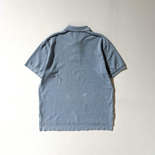 90's OLD RALPH LAUREN パステルカラー ニット S/Sポロシャツ