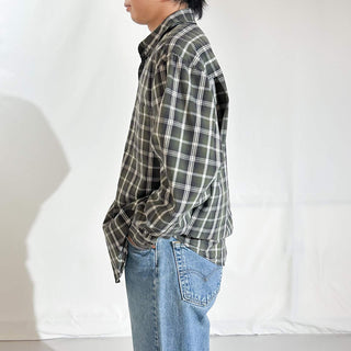 00's Arizona チェック ボタンダウン L/Sシャツ