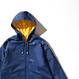 00's NIKE ナイロン×フリース フーデッド リバーシブル シェル ジャケット