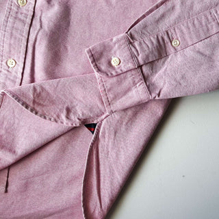 90's～ OLD RALPH LAUREN "classic fit" ダスティローズ オックスフォード ボタンダウン L/Sシャツ